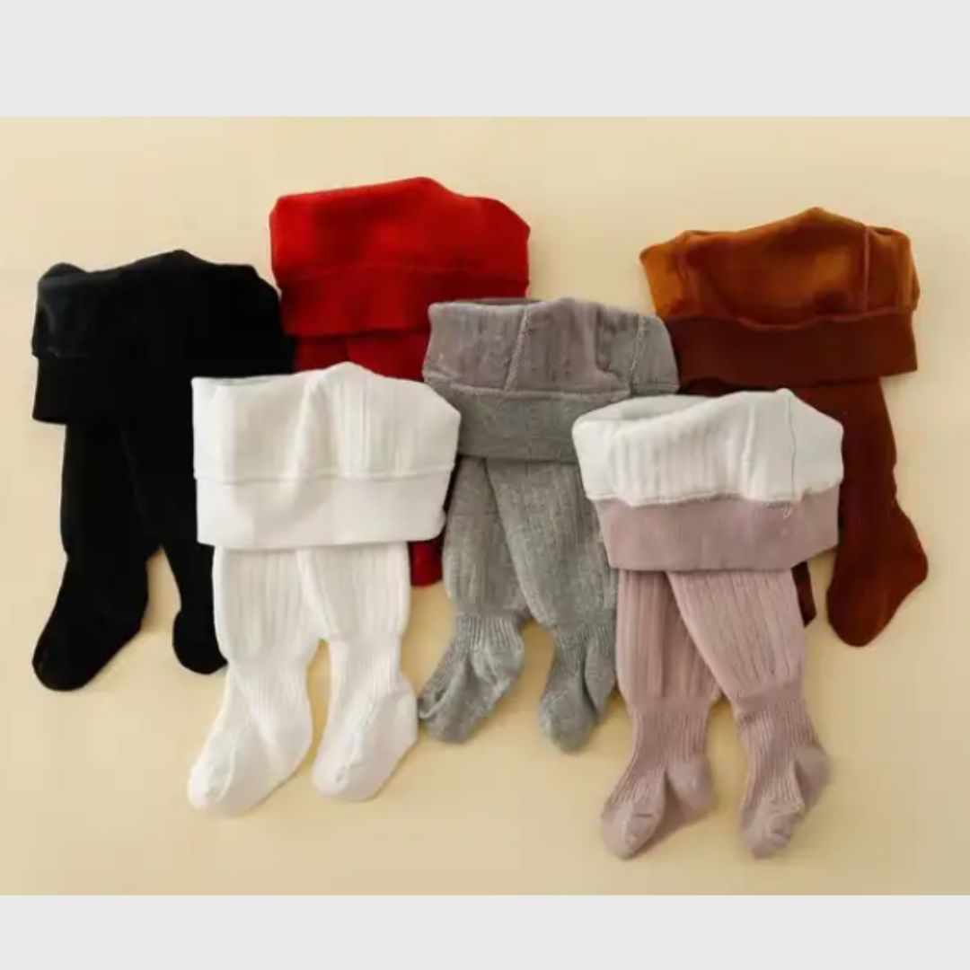 Fleece lined tights