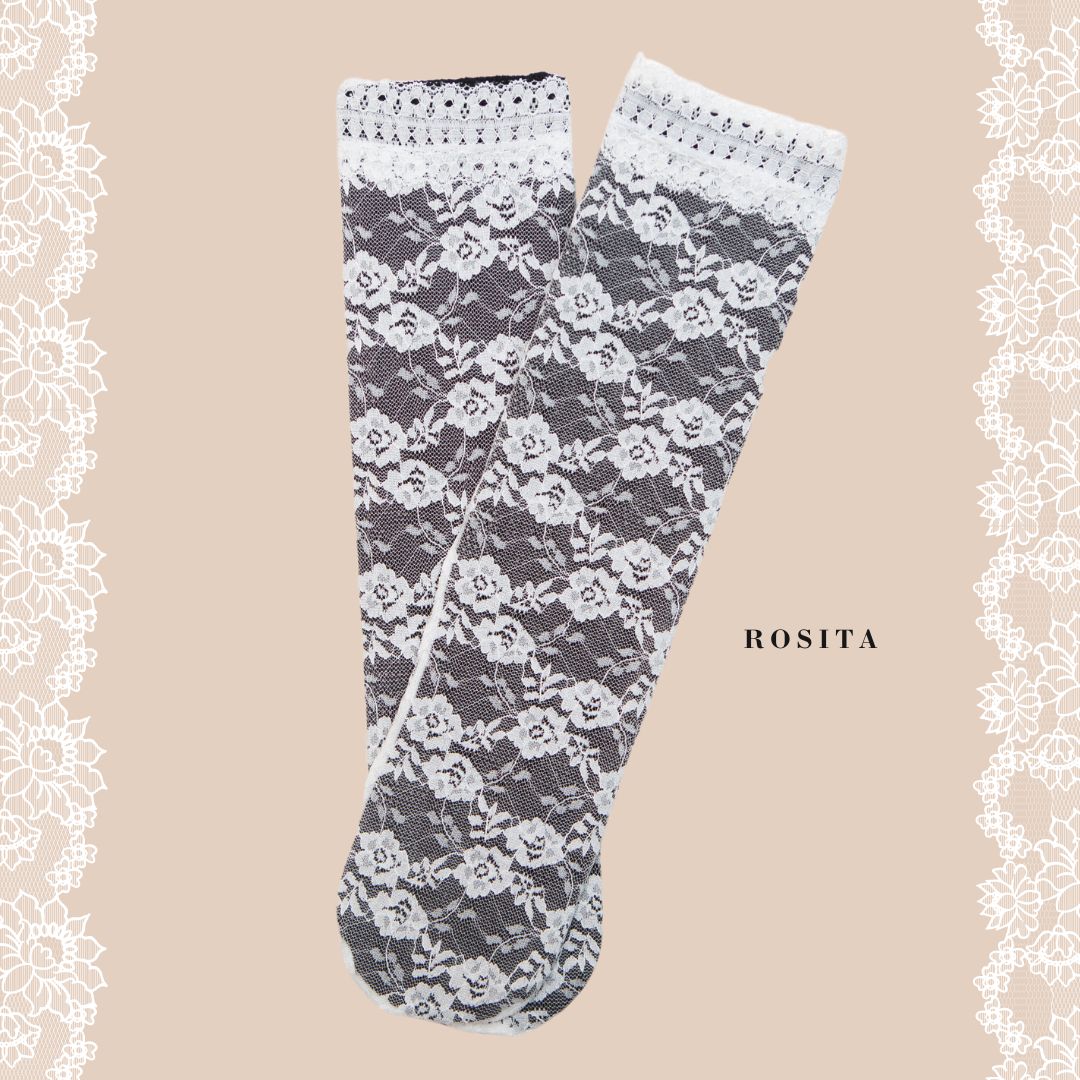 Lace Knee High Socks