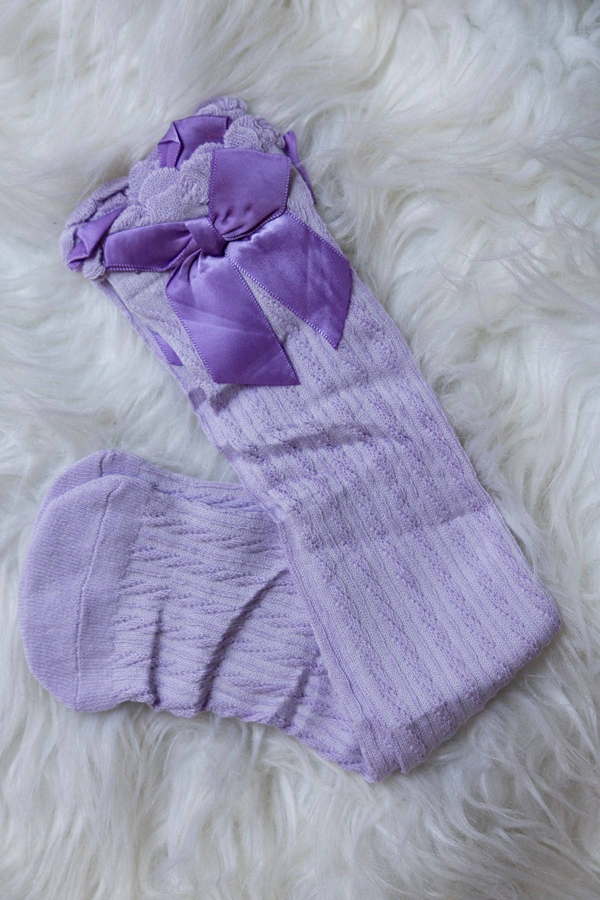 Ruffle knee highs (4 colors)