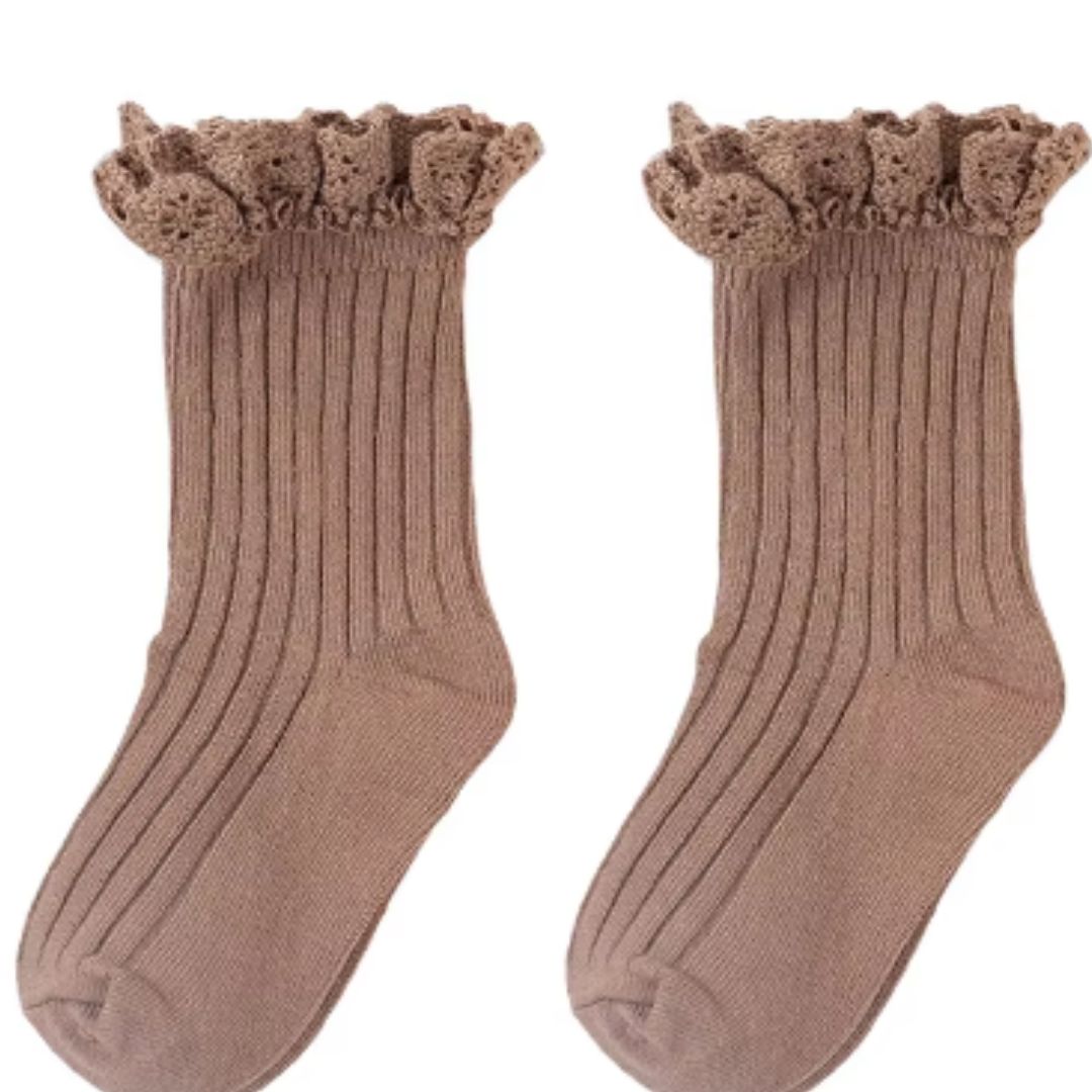 Ruffle trim midi's