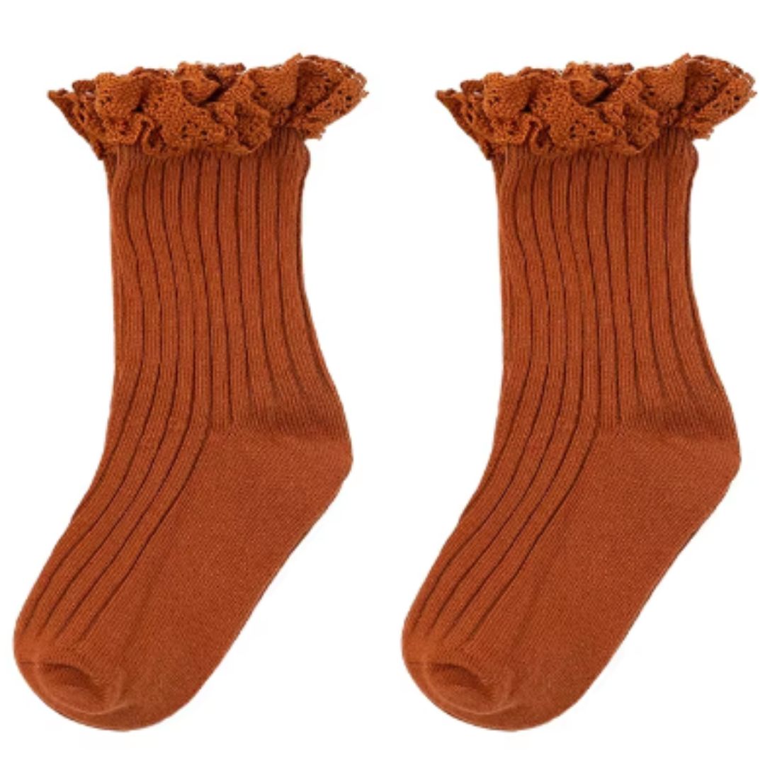 Ruffle trim midi's