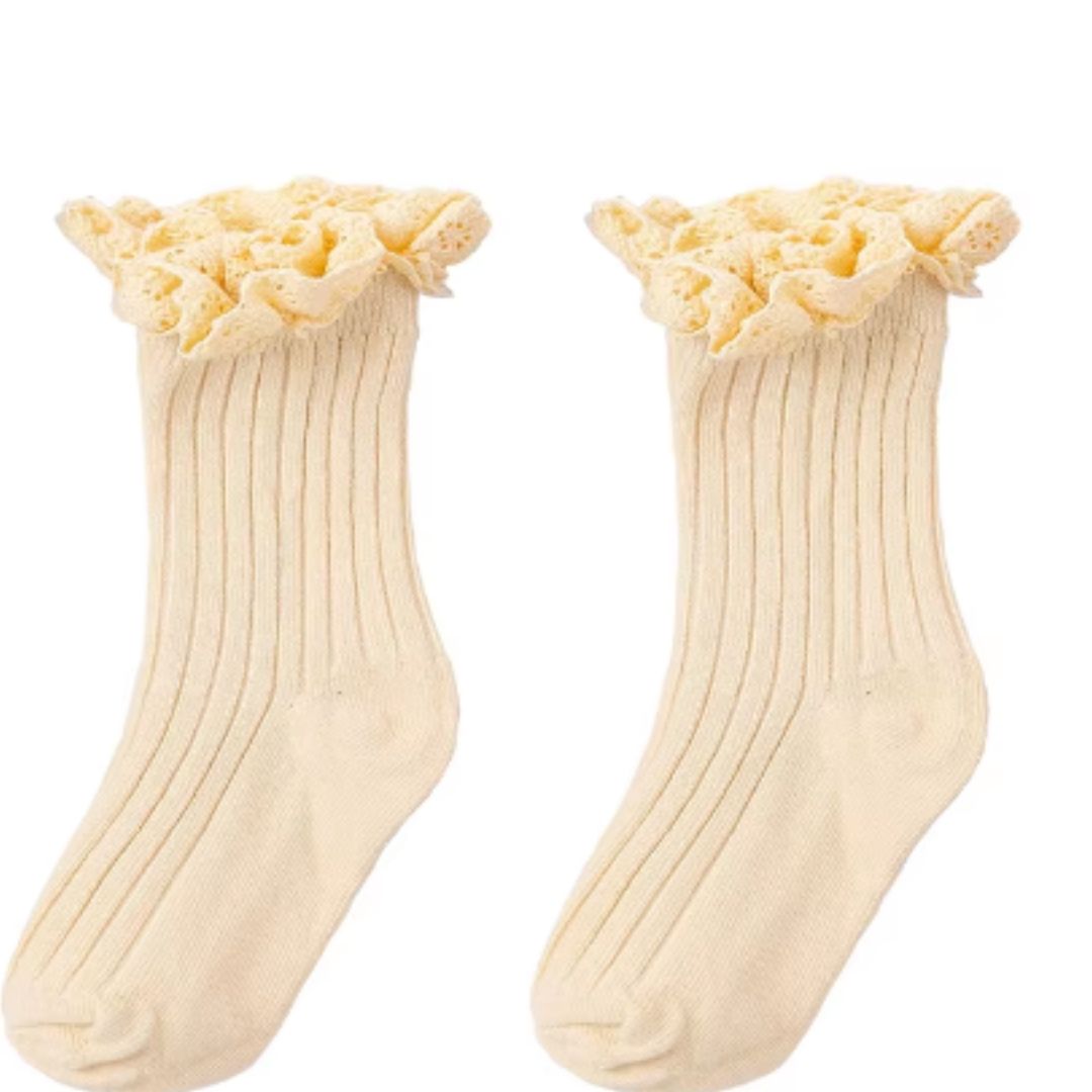 Ruffle trim midi's
