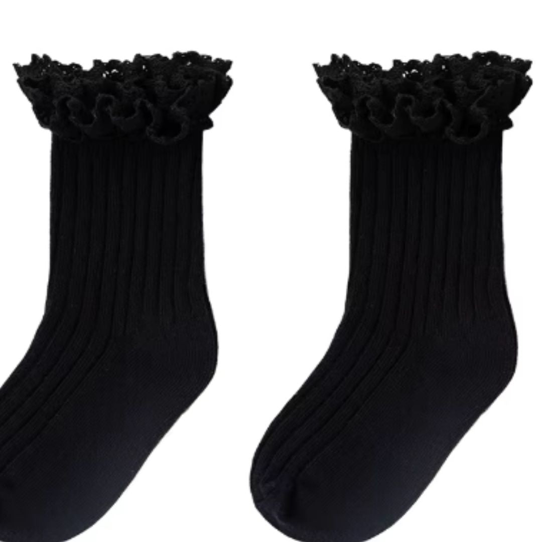 Ruffle trim midi's