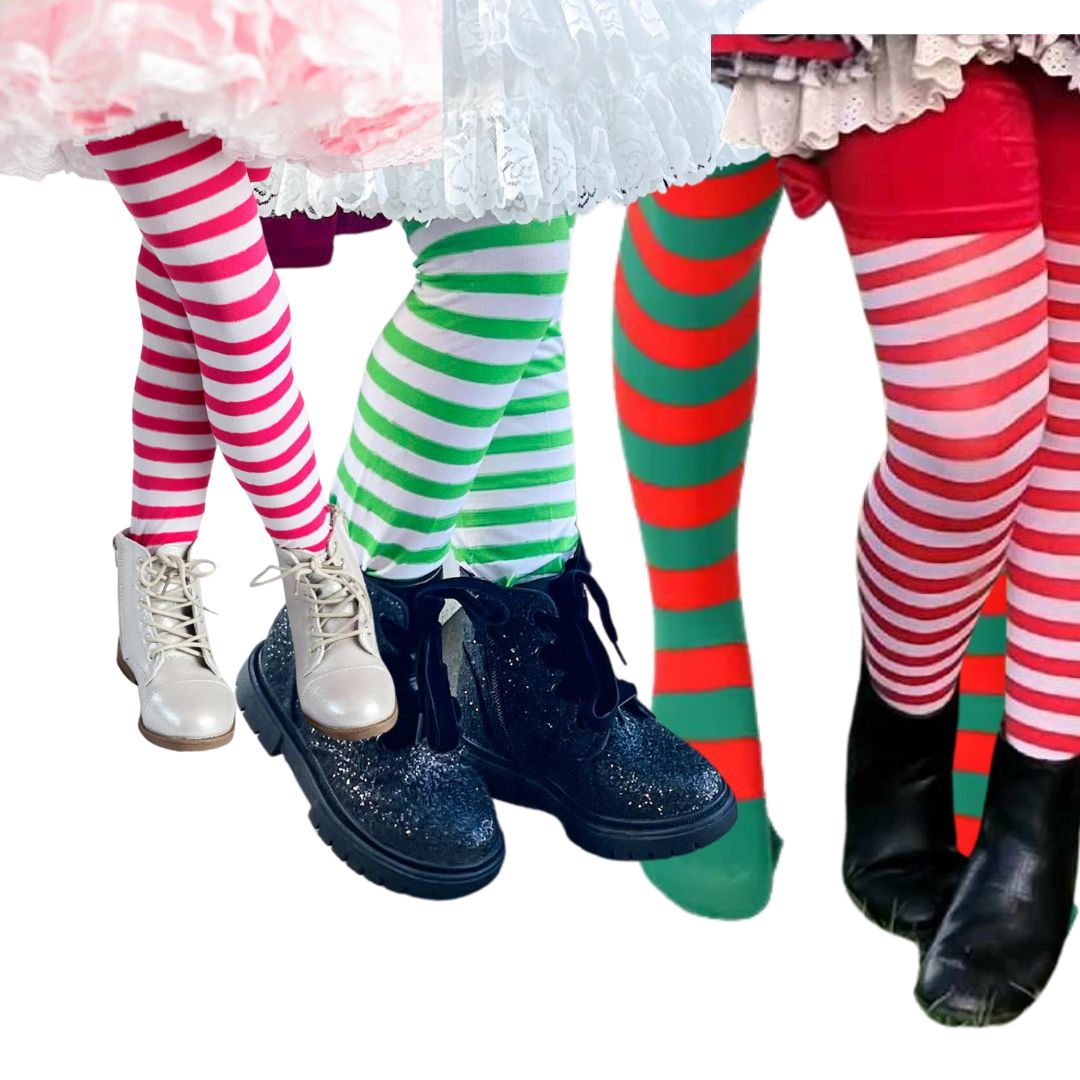 Holiday Stripe Stockings