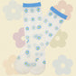 Flower Power (sheer socks)