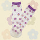 Flower Power (sheer socks)